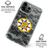 NHL Boston Bruins Camo iPhone 15 Pro Clear Case